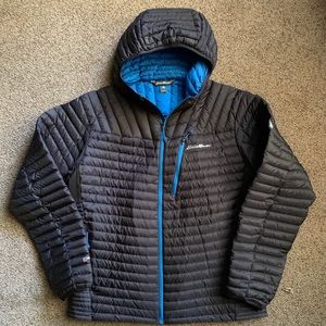 Eddie Baur StormDown 800 Black Men’s Hooded Jacket